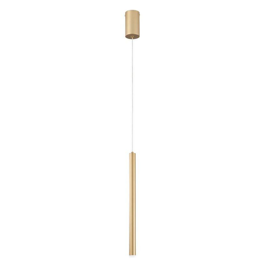 Sospensione LED tubolare singola in metallo bianco-nero-oro 5W 470LM CCT PYPE-S1 Sospensione LED tubolare singola in metallo bianco-nero-oro 5W 470LM CCT PYPE-S1